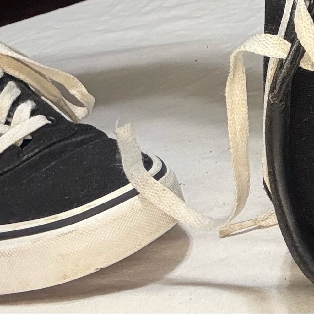 Black and White Sneakers - Picture 3 of 5